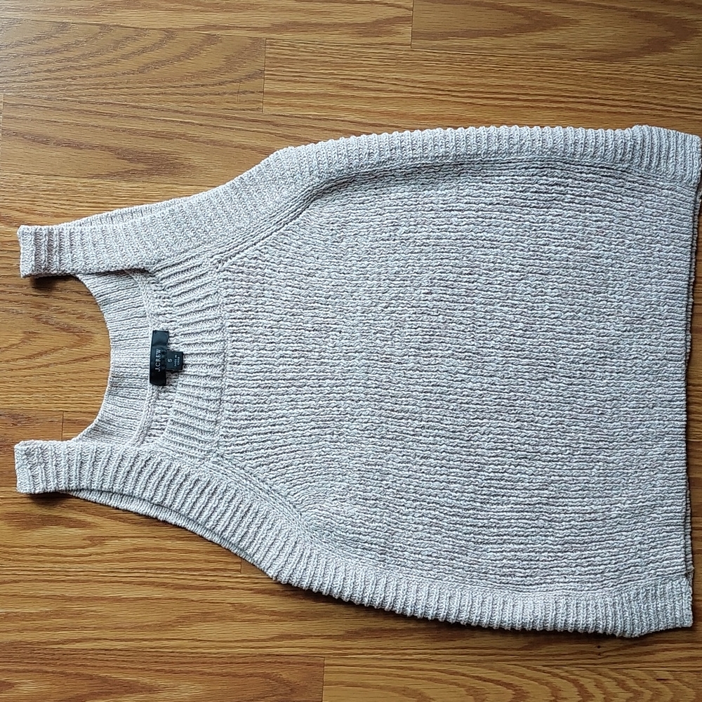 J Crew Blush Knit Shell, Sz S